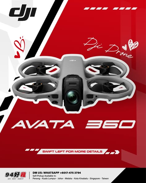 DJI Avata 360 available for rent at 94 Ezy Rent